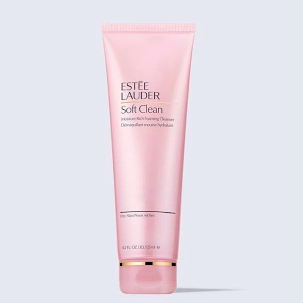 NEW estee lauder soft clean moisture rich foaming cleanser125ml Brand New in Box